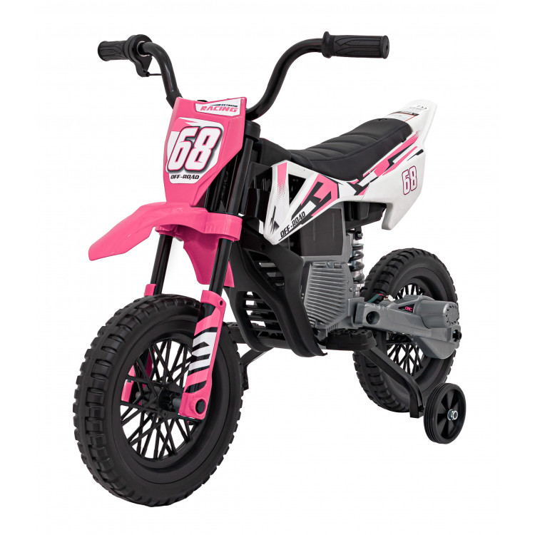 Elektrická motorka PANTONE 361C - ružová